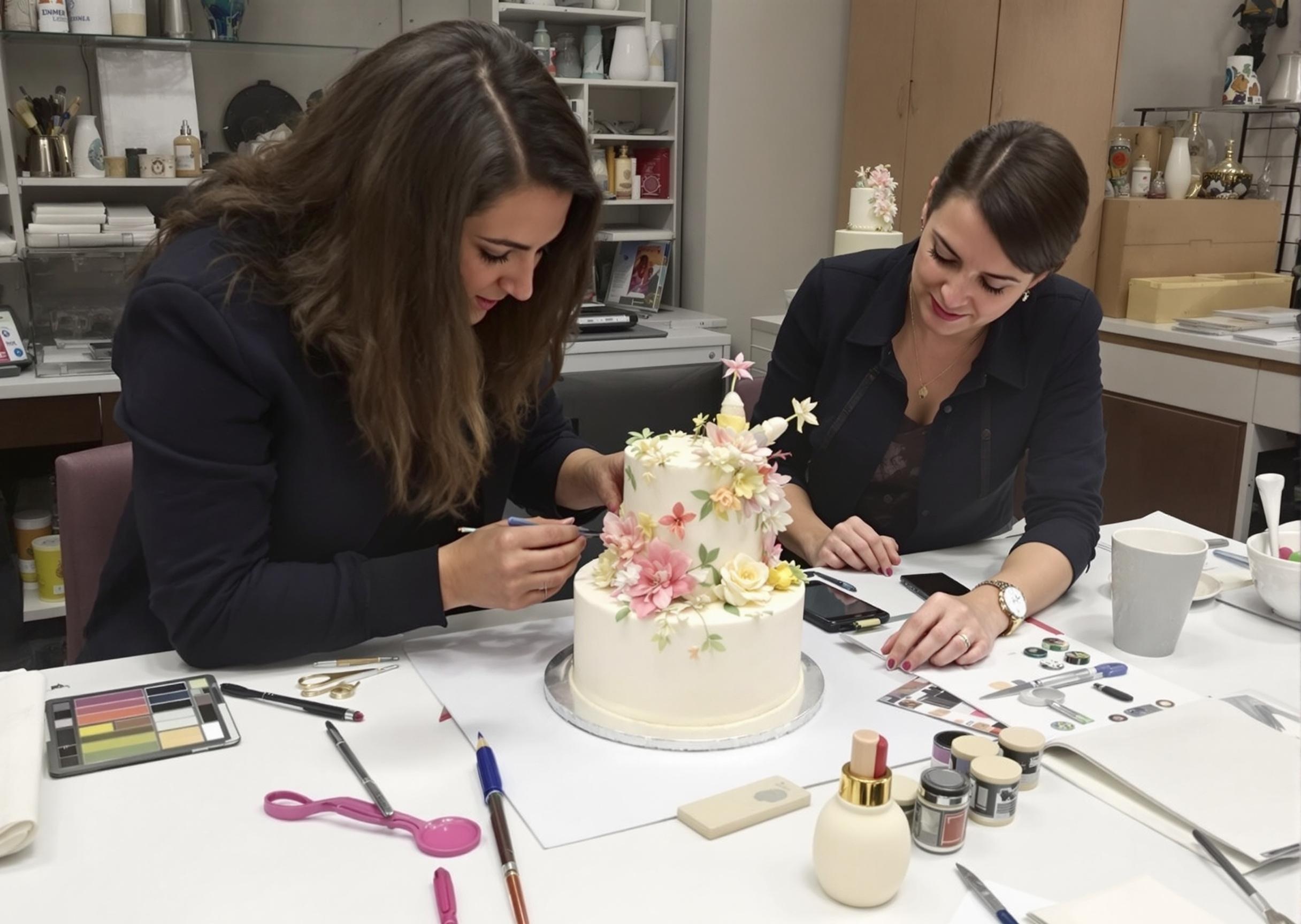Consulenza design torte eventi